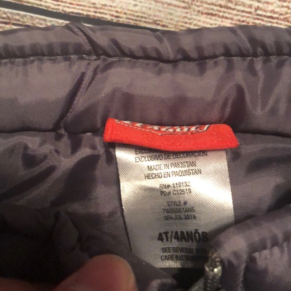 Justice League sz 4T boys gray jacket - Picture 5 of 6